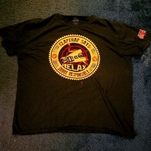 Gamestop Expo 2012 Borderlands 2 Claptrap Says Shoot Responsibly SIZE XXL